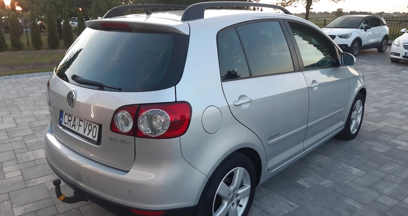 Volkswagen Golf Plus cena 11700 przebieg: 238000, rok produkcji 2008 z Kazimierza Wielka małe 79